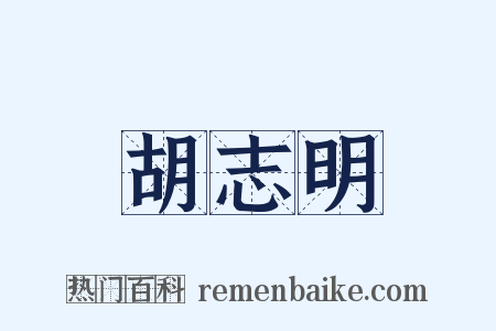 胡志明是什么意思的图片